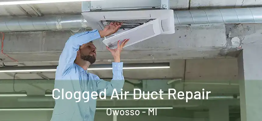  Clogged Air Duct Repair Owosso - MI