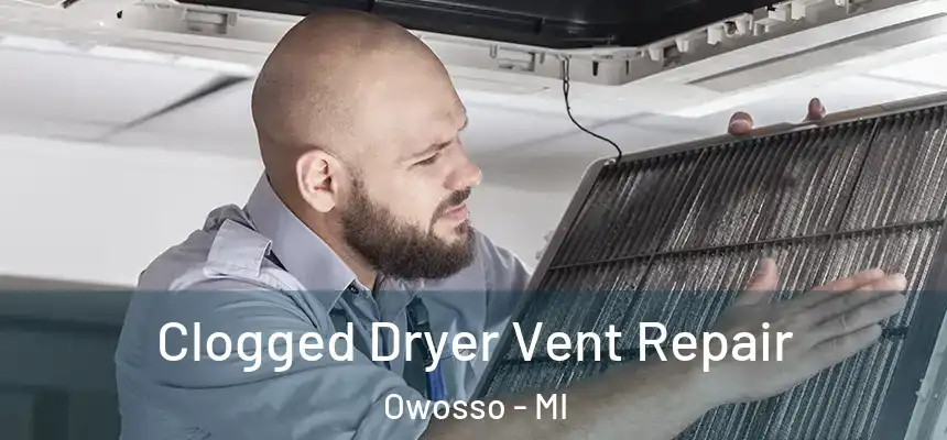  Clogged Dryer Vent Repair Owosso - MI