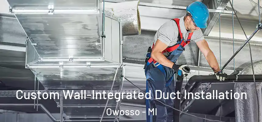  Custom Wall-Integrated Duct Installation Owosso - MI