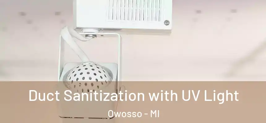  Duct Sanitization with UV Light Owosso - MI